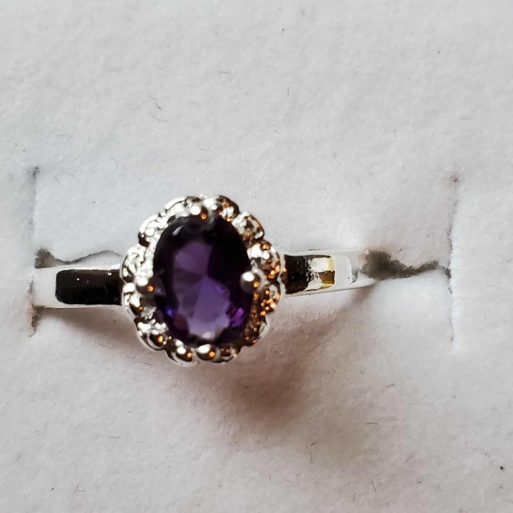 925 Silver ring and earrings